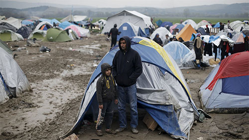 un campamentos de refugiados Albania se niega a acoger campamentos para refugiados en su territorio